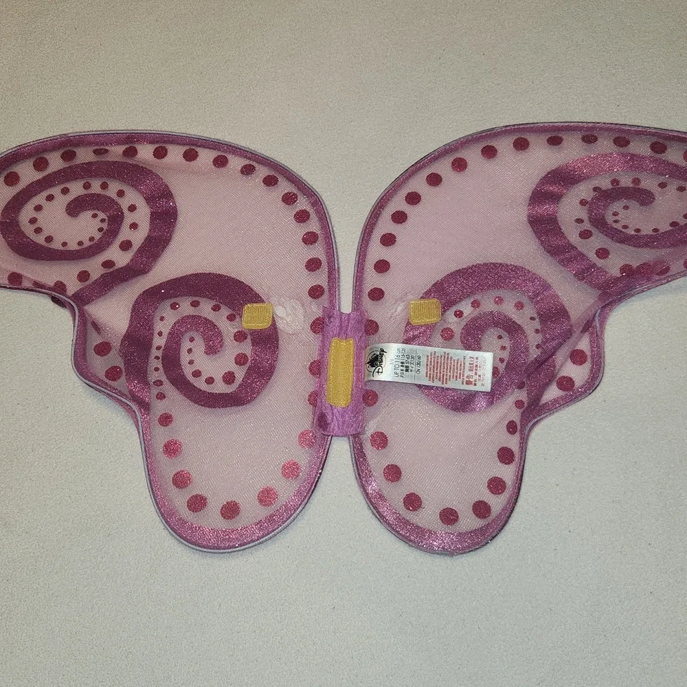 Disney Pink Glitter Butterfly Wings - Picture 3 of 5